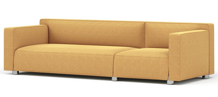 Knoll Barber Osgerby Asymmetric Sofa