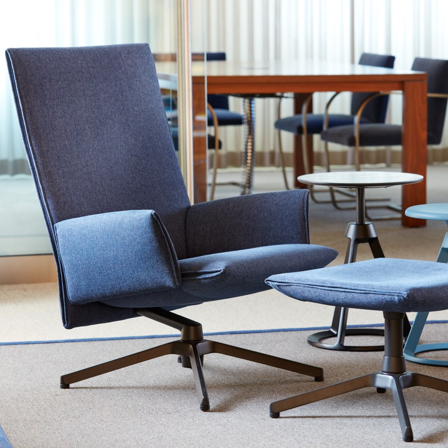 Knoll Barber Osgerby Pilot Ottoman