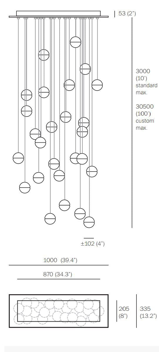 Bocci 14.26 Twenty Six Pendant Light