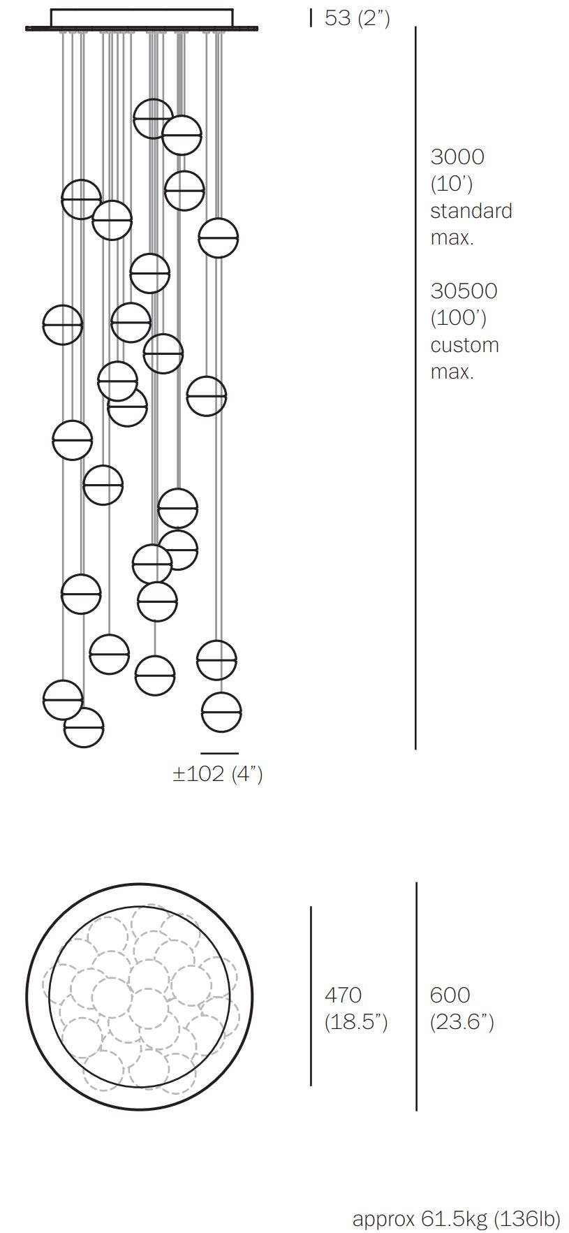 Bocci 14.26 Twenty Six Pendant Light