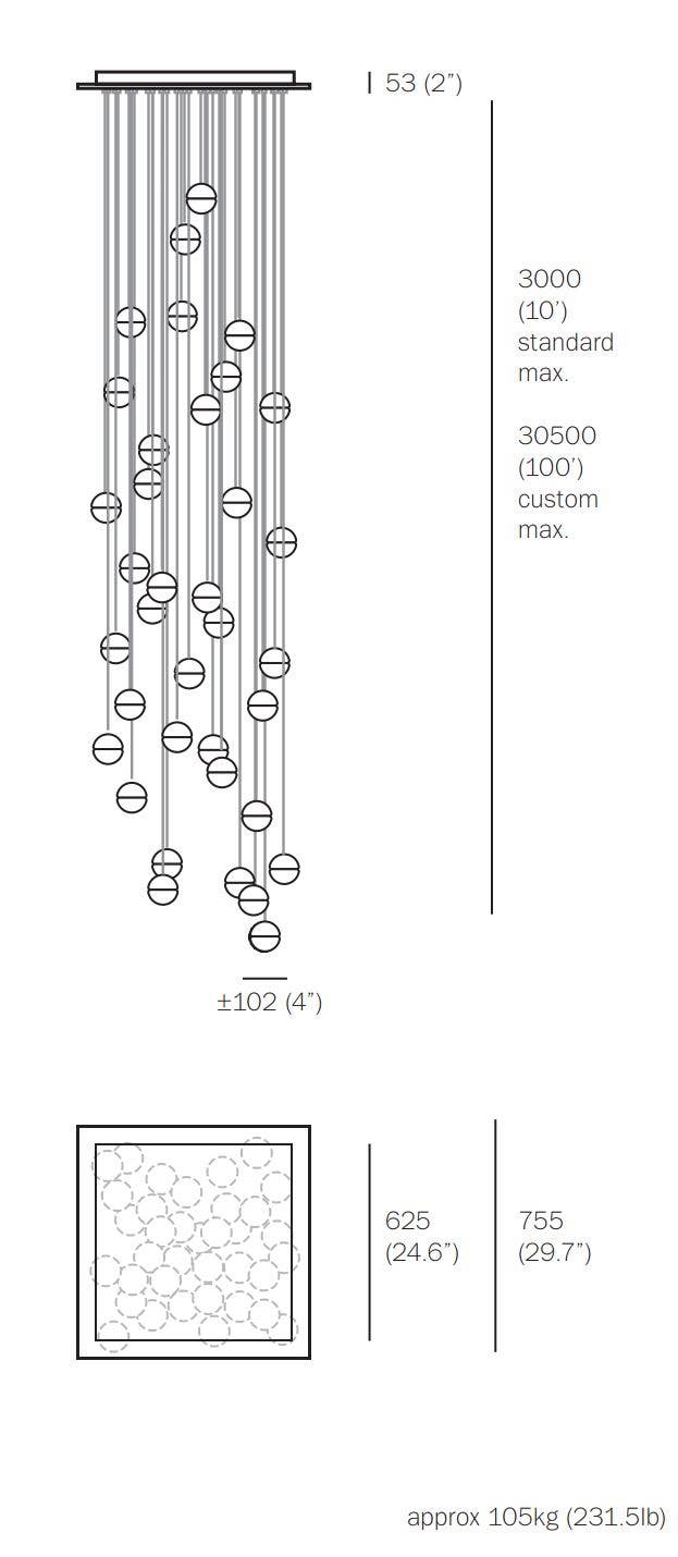 Bocci 14.36 Thirty Six Pendant Light
