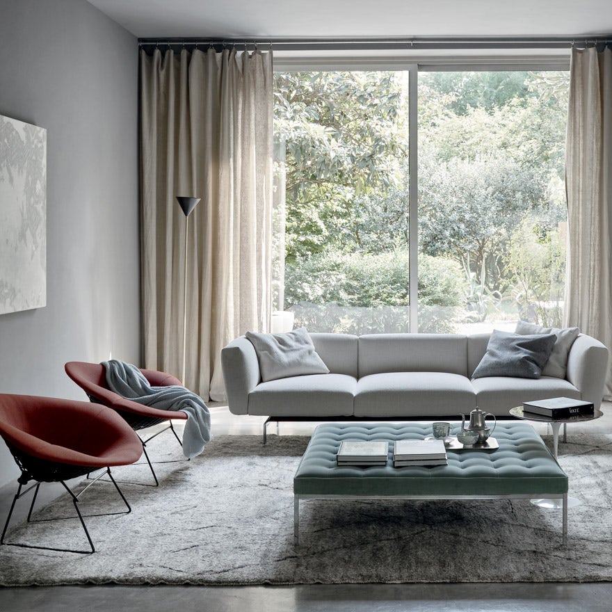 Knoll Florence Knoll® Relaxed Square Bench
