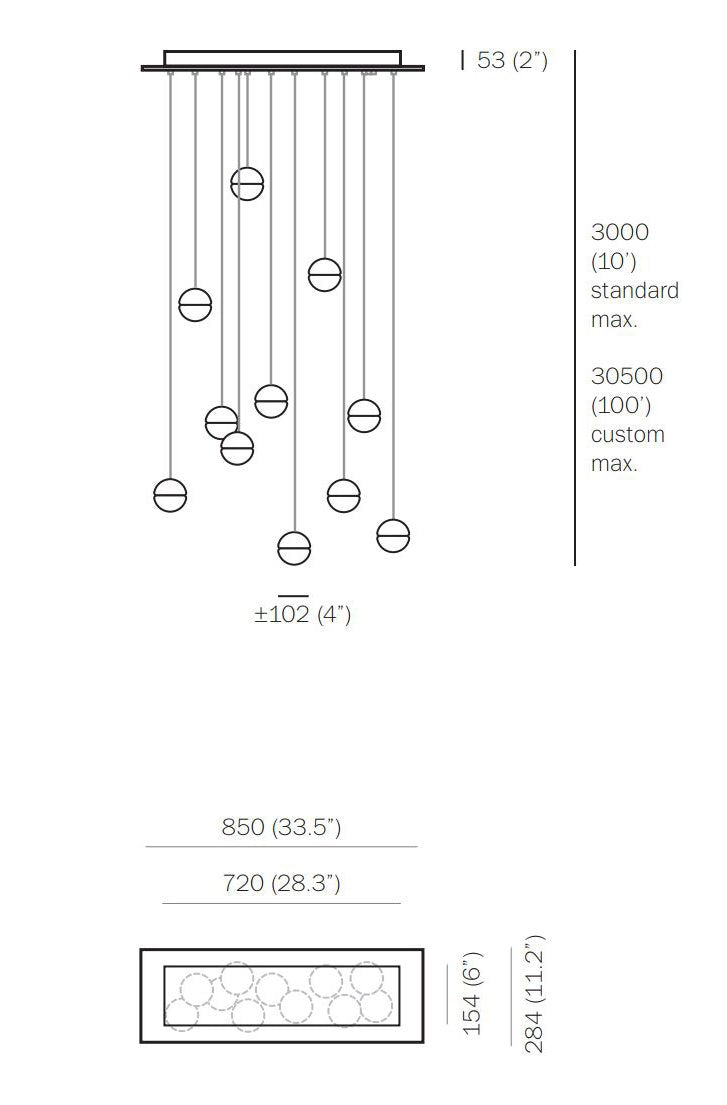 Bocci 14.11 Eleven Pendant Light