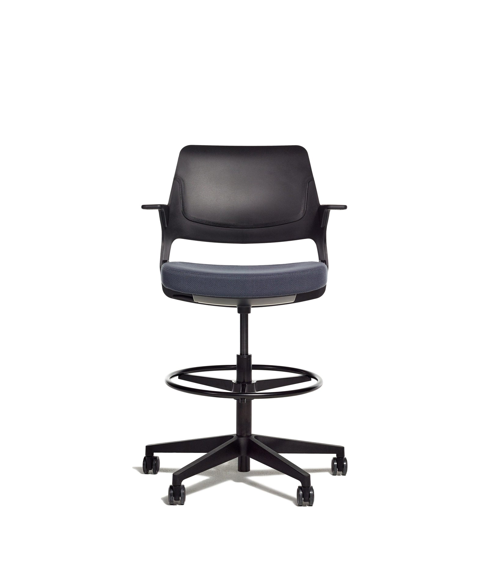 Knoll Ollo High Task Chair with Shell Back, 5-Star Base