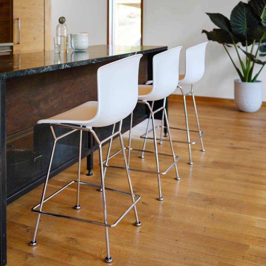 Knoll Harry Bertoia Molded Shell Barstool