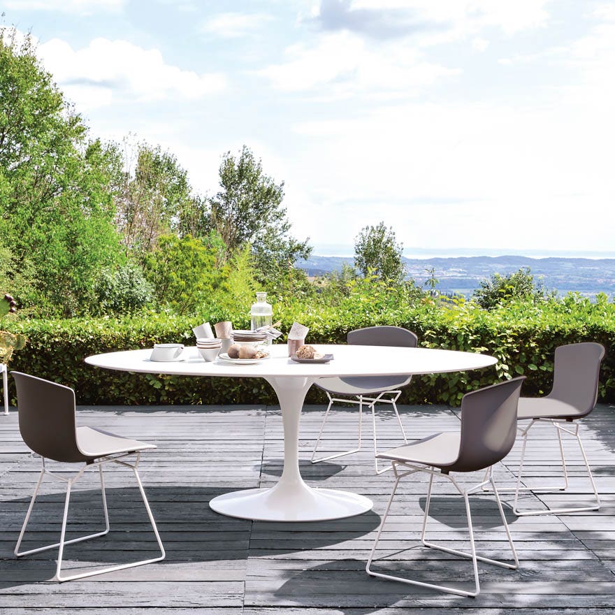 Knoll Harry Bertoia Molded Shell Side Chair - Outdoor