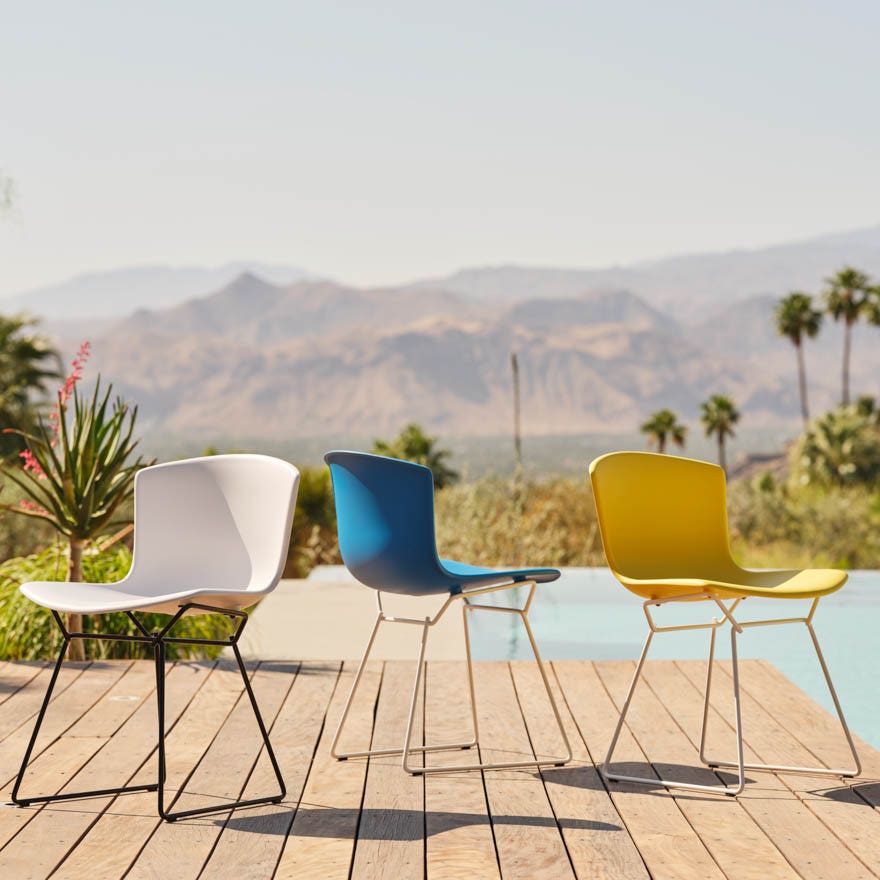 Knoll Harry Bertoia Molded Shell Side Chair - Outdoor
