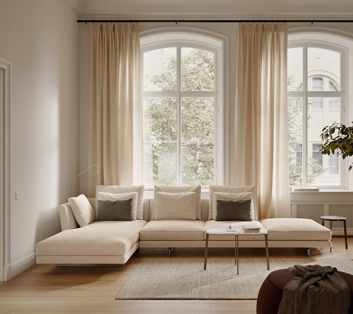 Savoy Sectional by Bensen - lifestyle 25