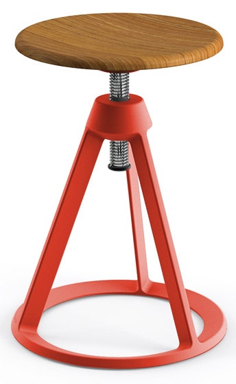 Knoll Barber Osgerby Piton™ Adjustable Height Stool