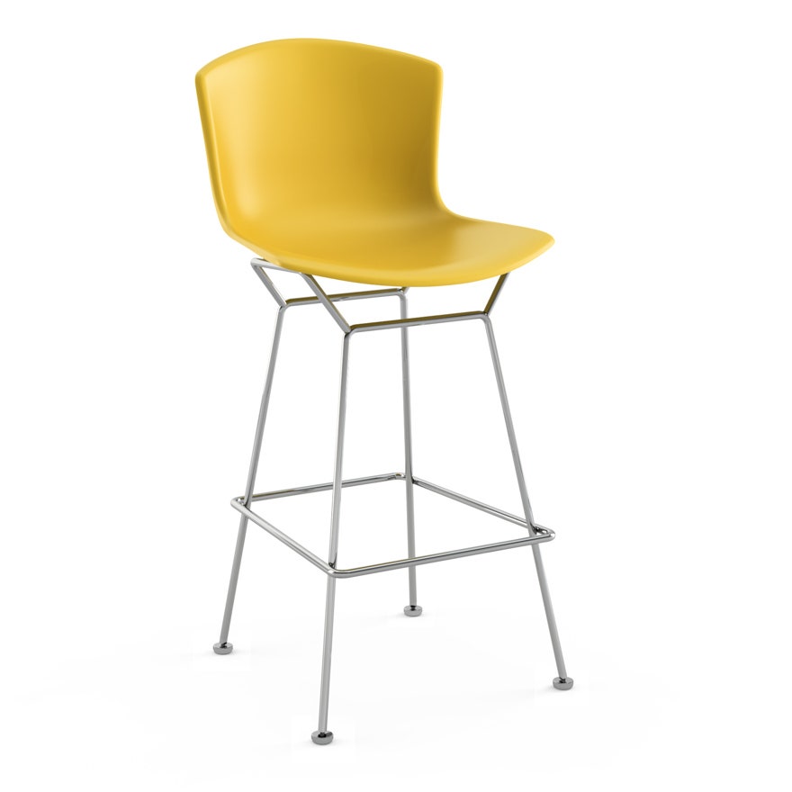 Knoll Harry Bertoia Molded Shell Barstool