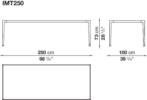 Mirto table d'intérieur - Expédition rapide