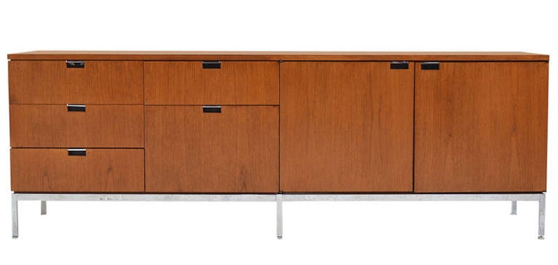 Knoll Florence Knoll® Credenza - Four Position (Four Storage Cabinets) Style 2