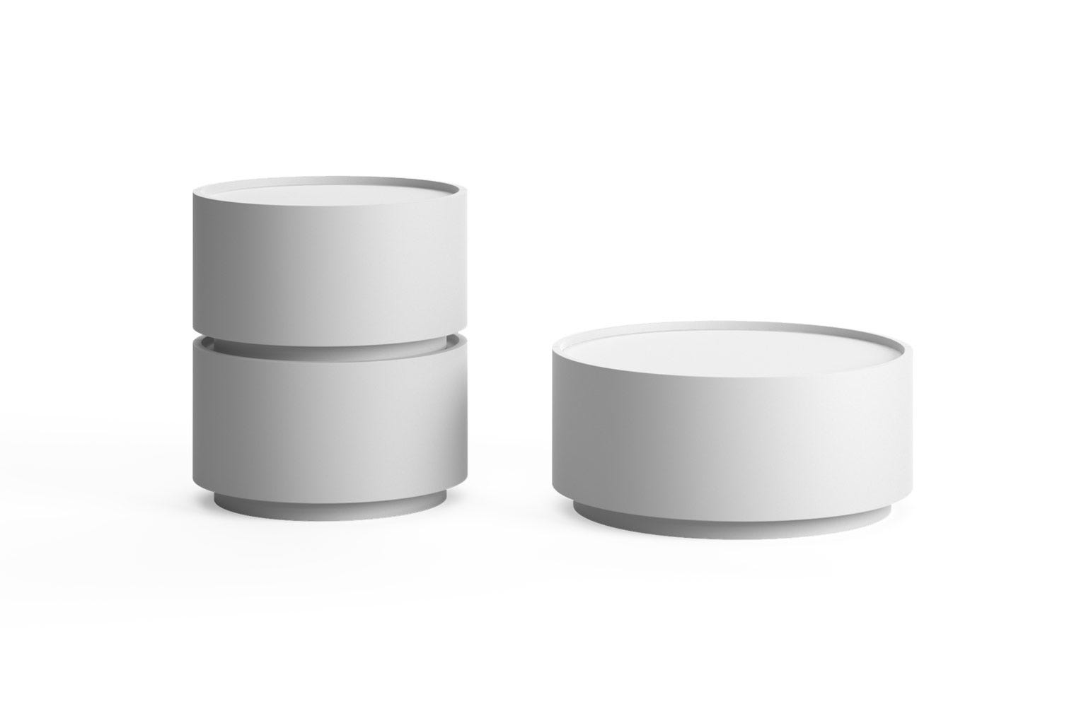 Pianca Dedalo Drawer Stackable Nightstand / Side Table (Single Unit)