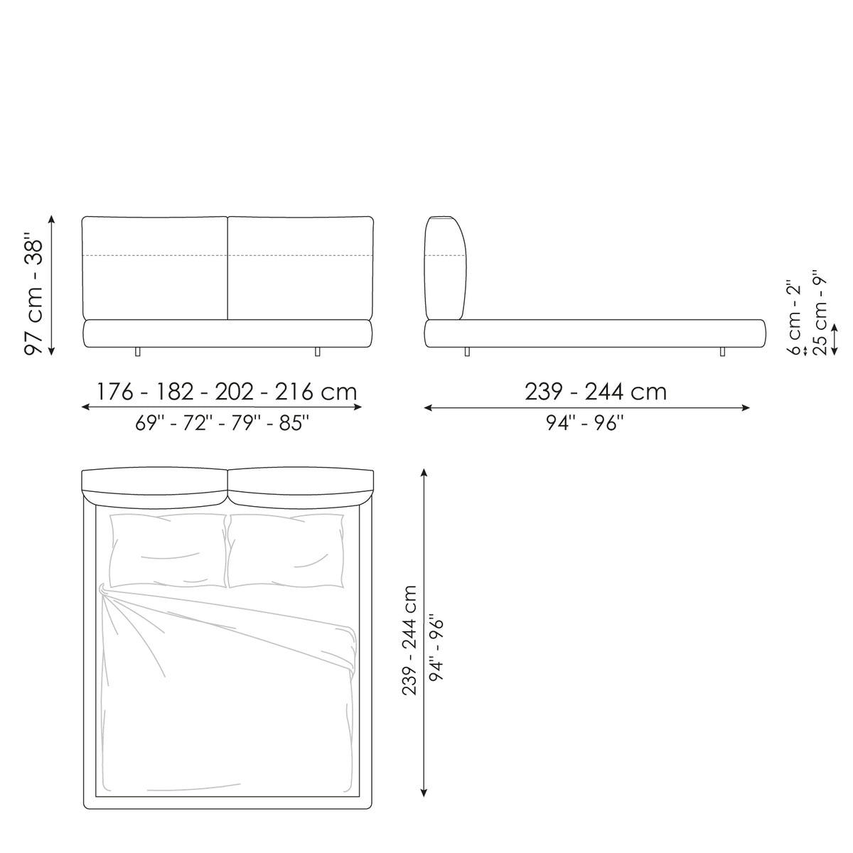 Belloalto bed