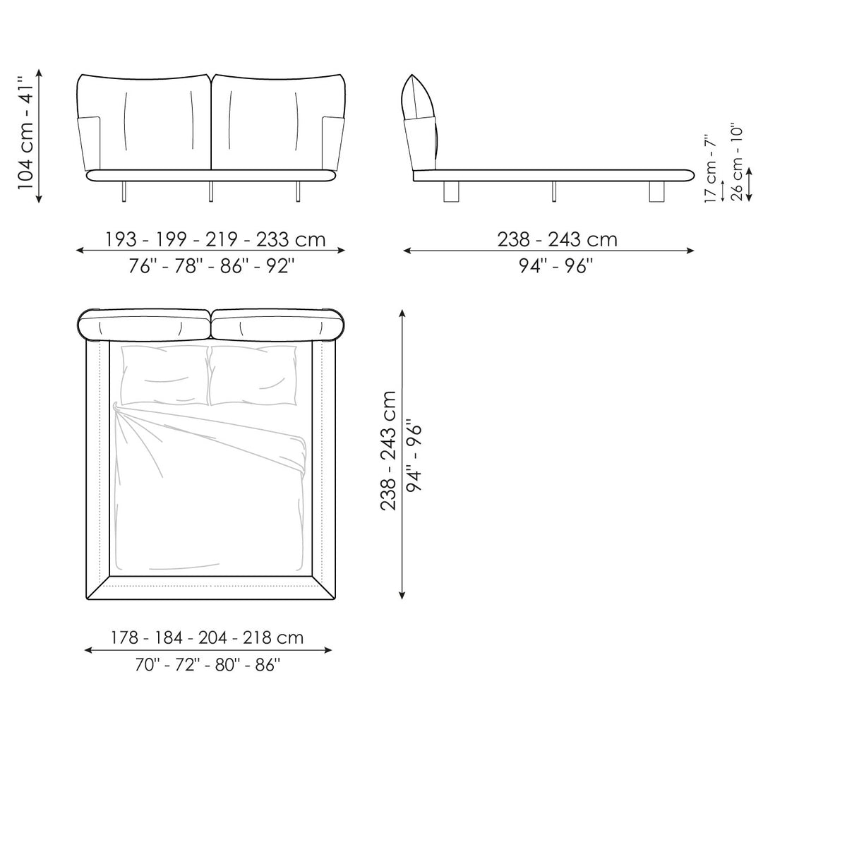 Blend bed