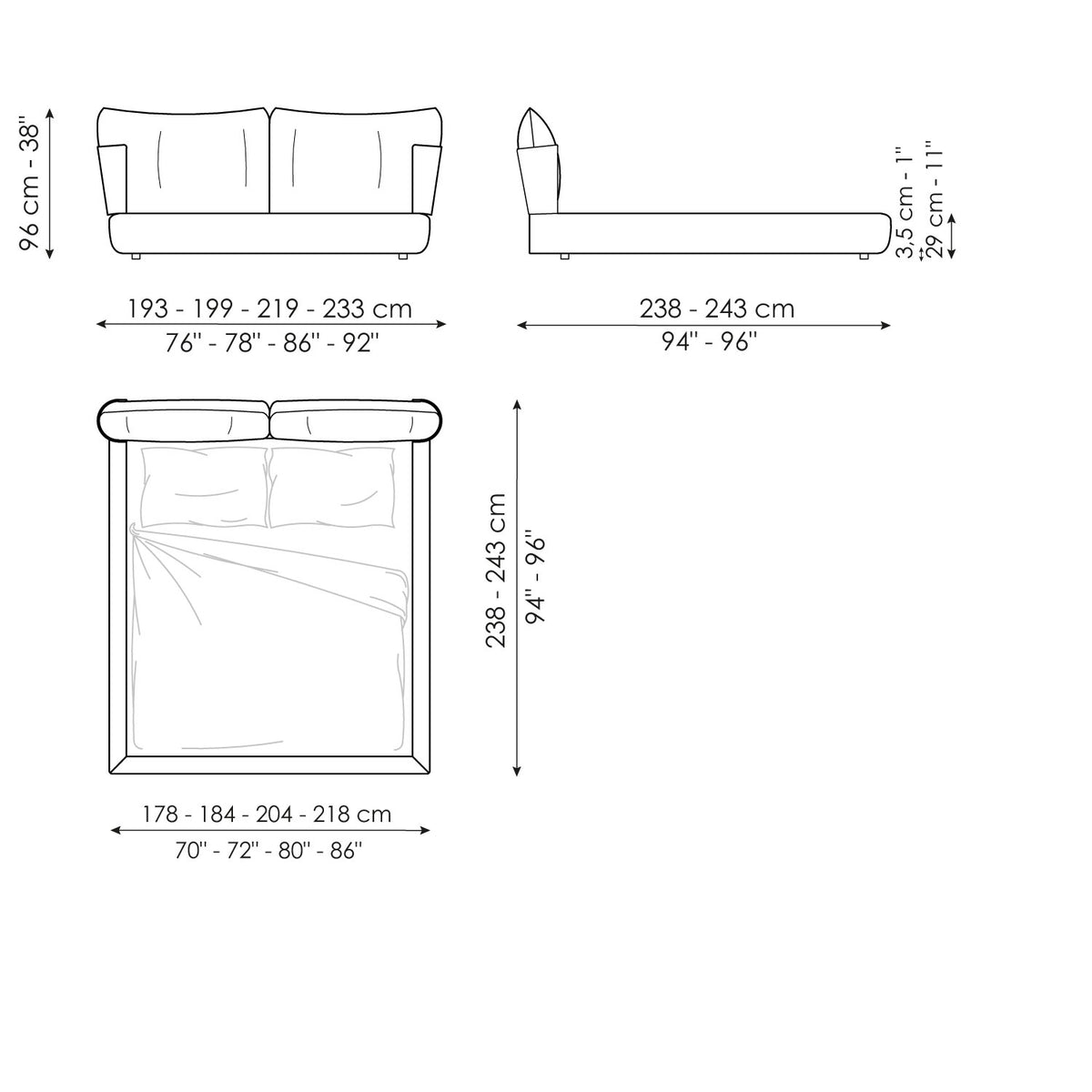 Blend bed
