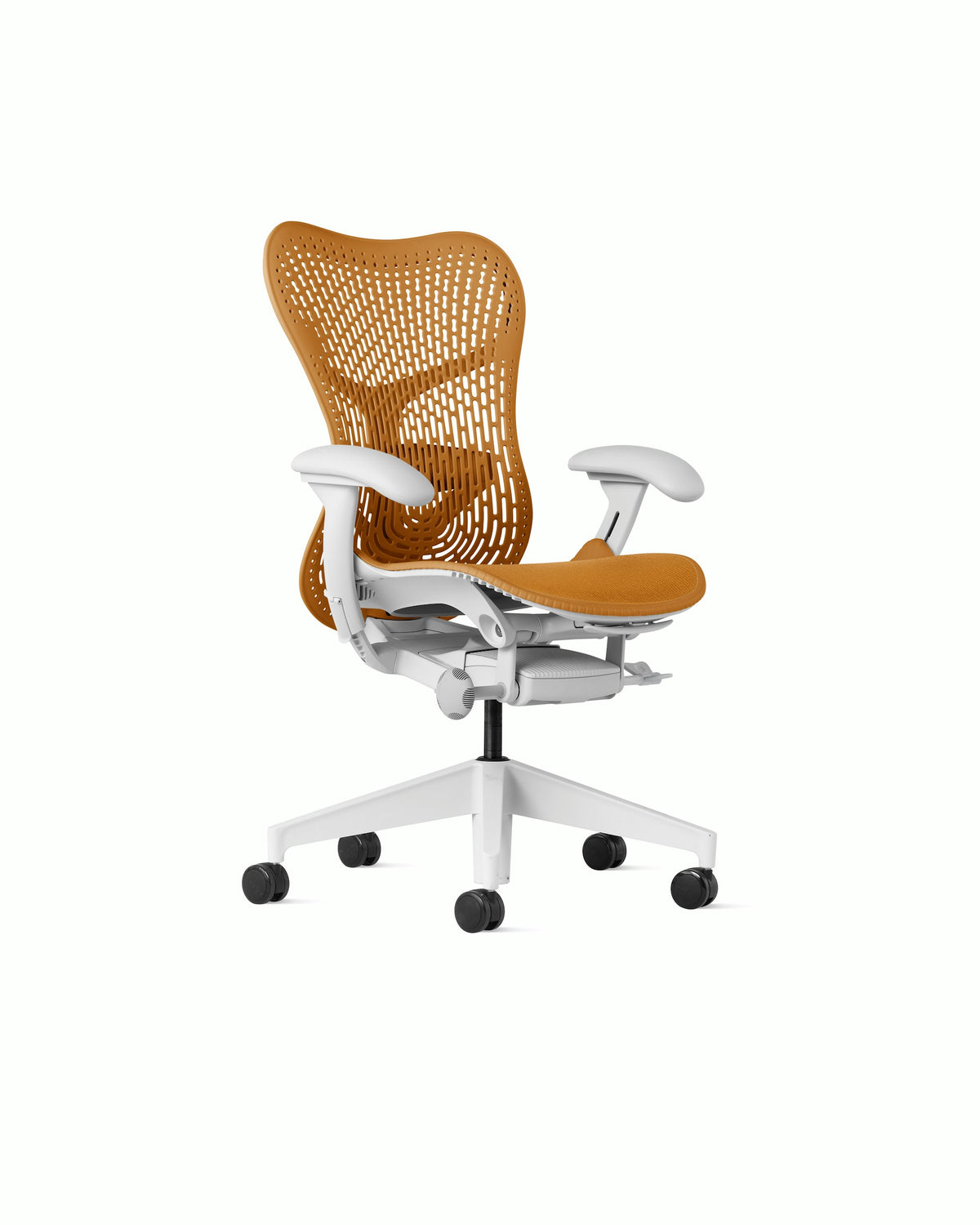 Herman Miller Mirra 2 Chair — Triflex Polymer Back / Ochre / Alpine
