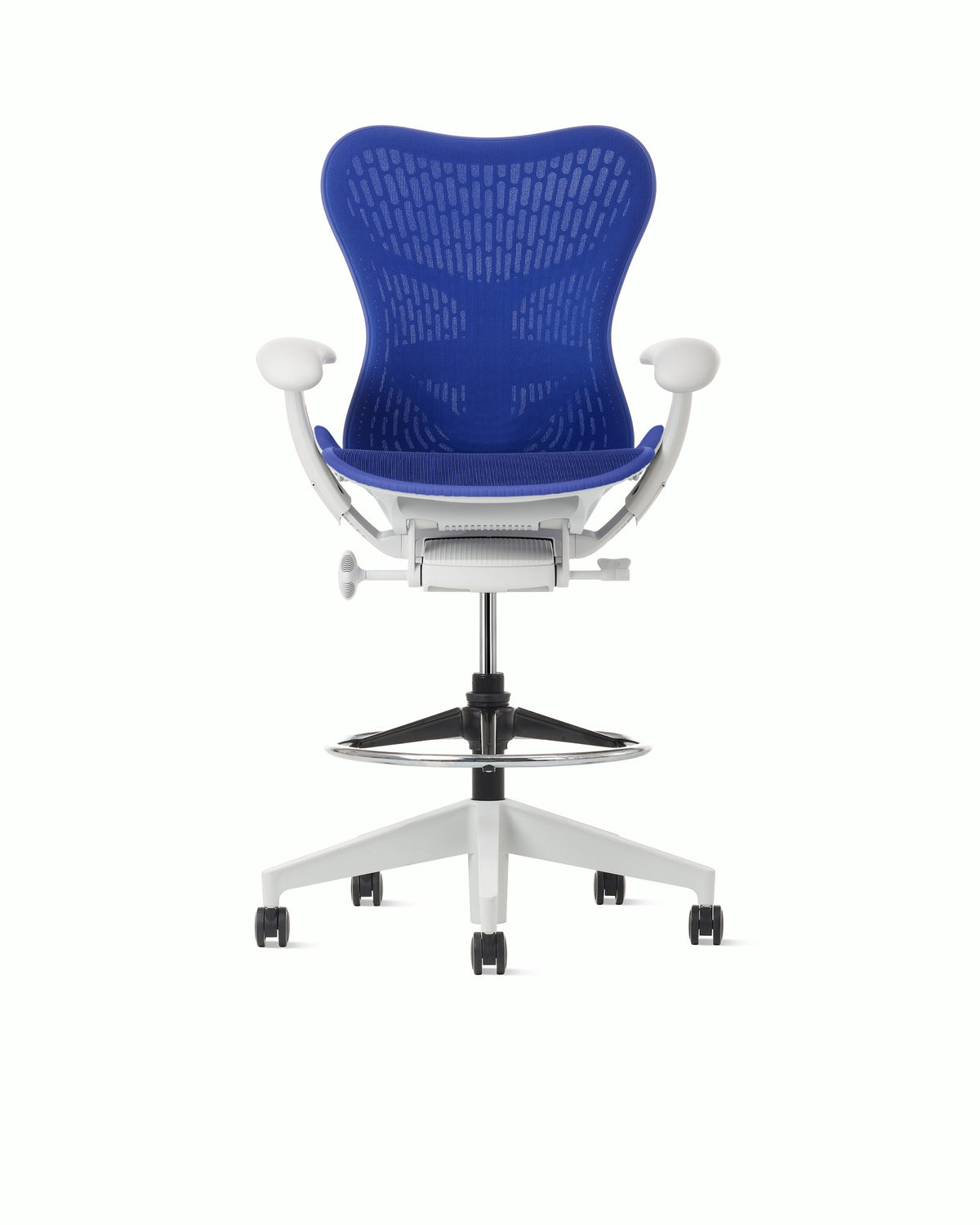 Herman Miller Mirra 2 Stool — Ultramarine Blue / Alpine