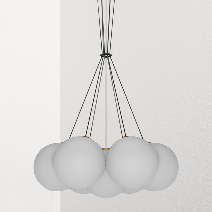 Anony Glass 120 07R Chandelier