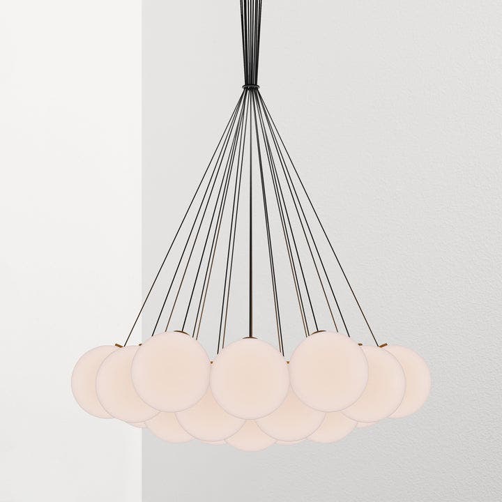 Anony Glass 120 19R Chandelier