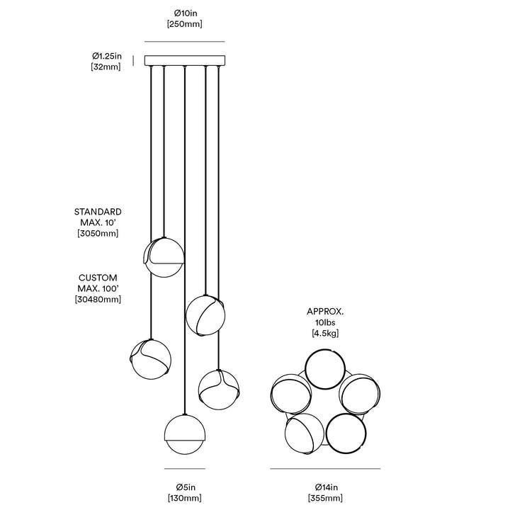 Anony Ohm 05 Chandelier