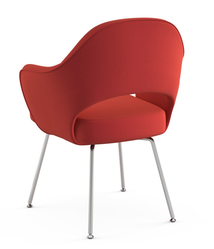 Knoll Saarinen - Executive Arm Chair with Tubular Legs