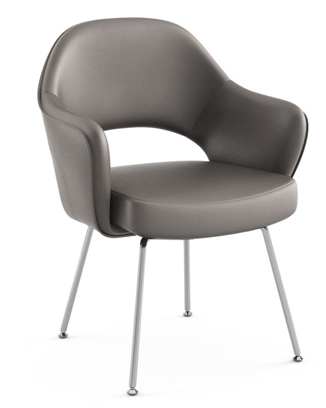Knoll Saarinen - Executive Arm Chair with Tubular Legs