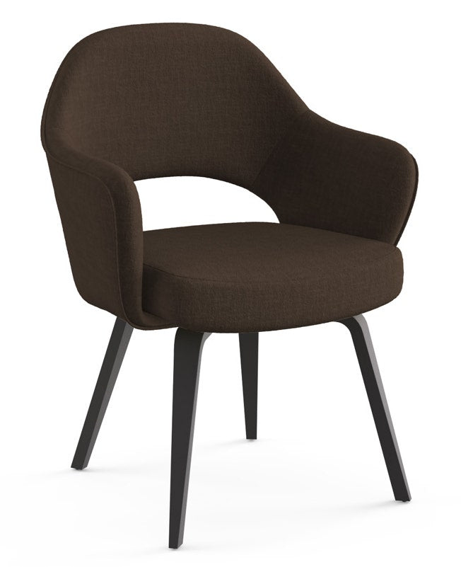 Knoll Saarinen - Executive Arm Chair with Wood Legs