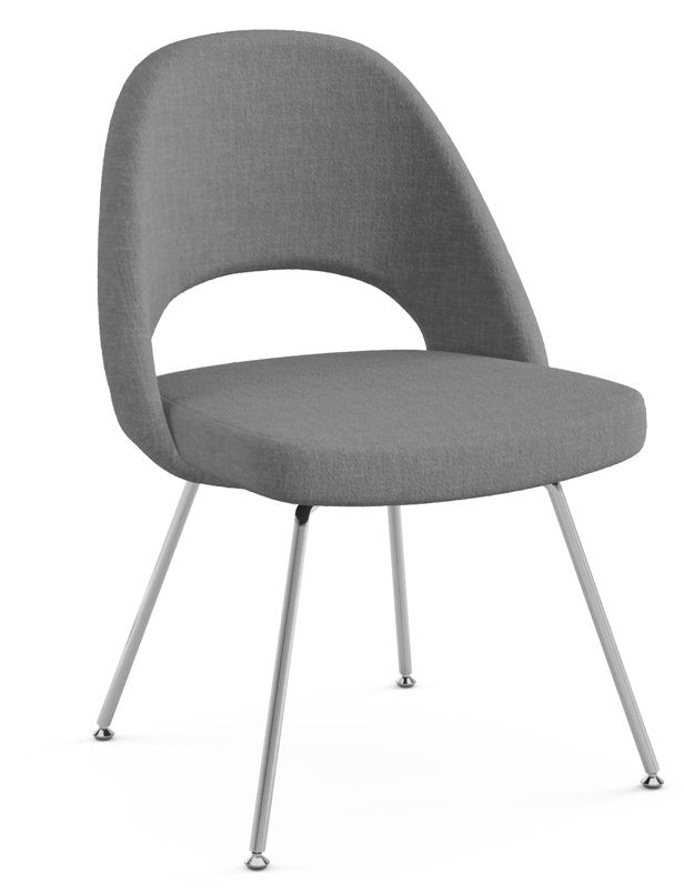 Knoll Saarinen - Executive Armless Chair with Tubular Legs