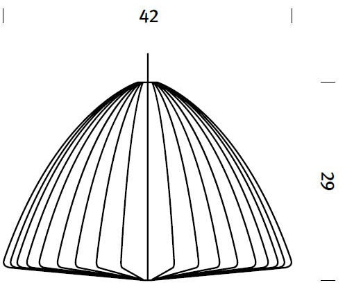 Herman Miller Nelson® Bell® Bubble Pendant Lamp