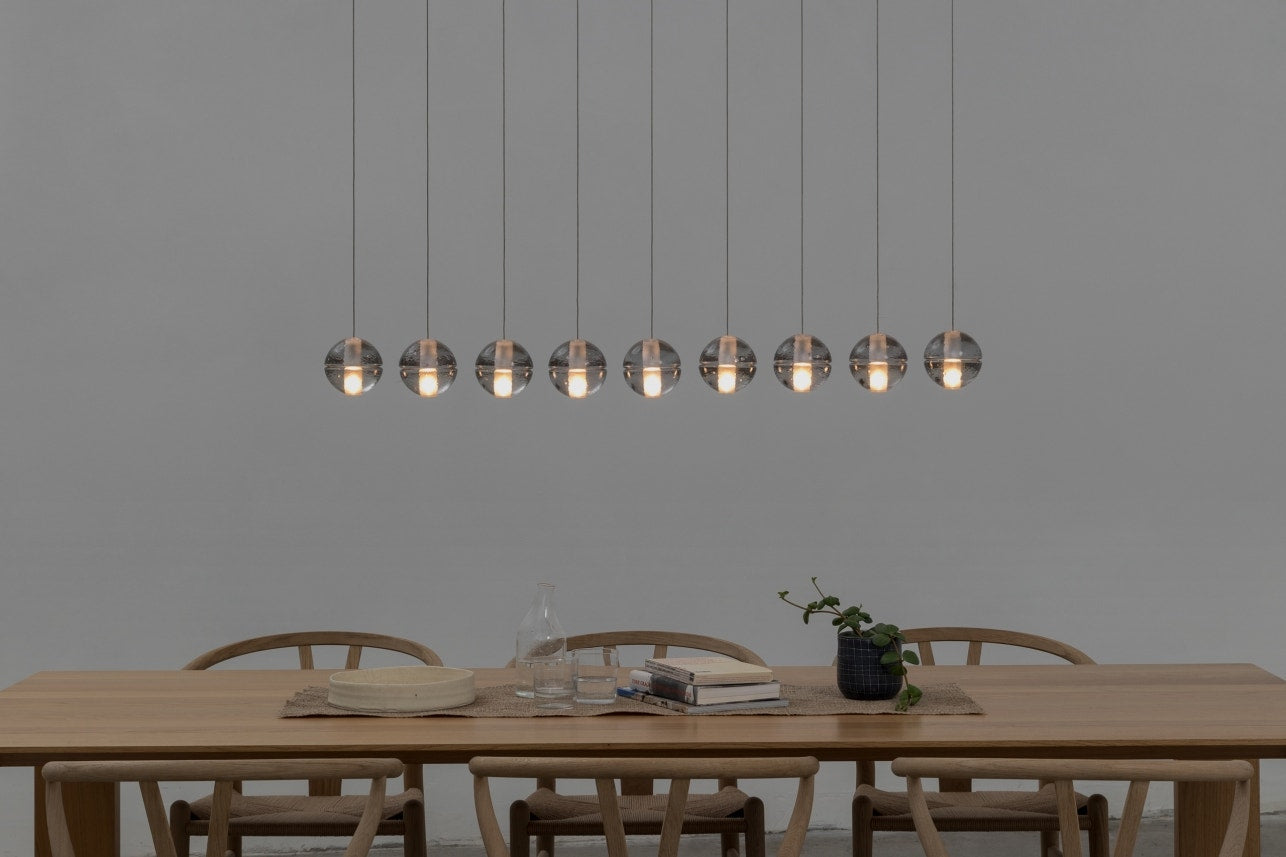 Bocci 14.9 Linear Nine Pendant Light