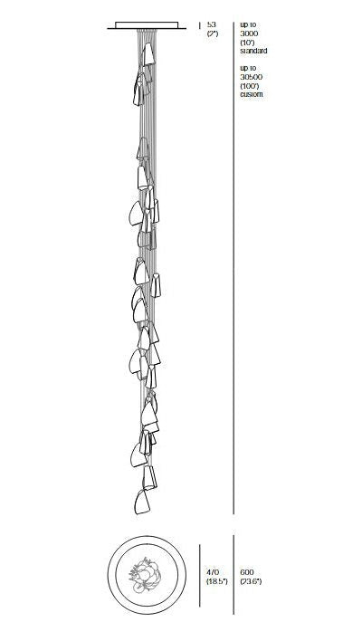 Bocci 21.37 Cluster Thirty Seven Pendant Light