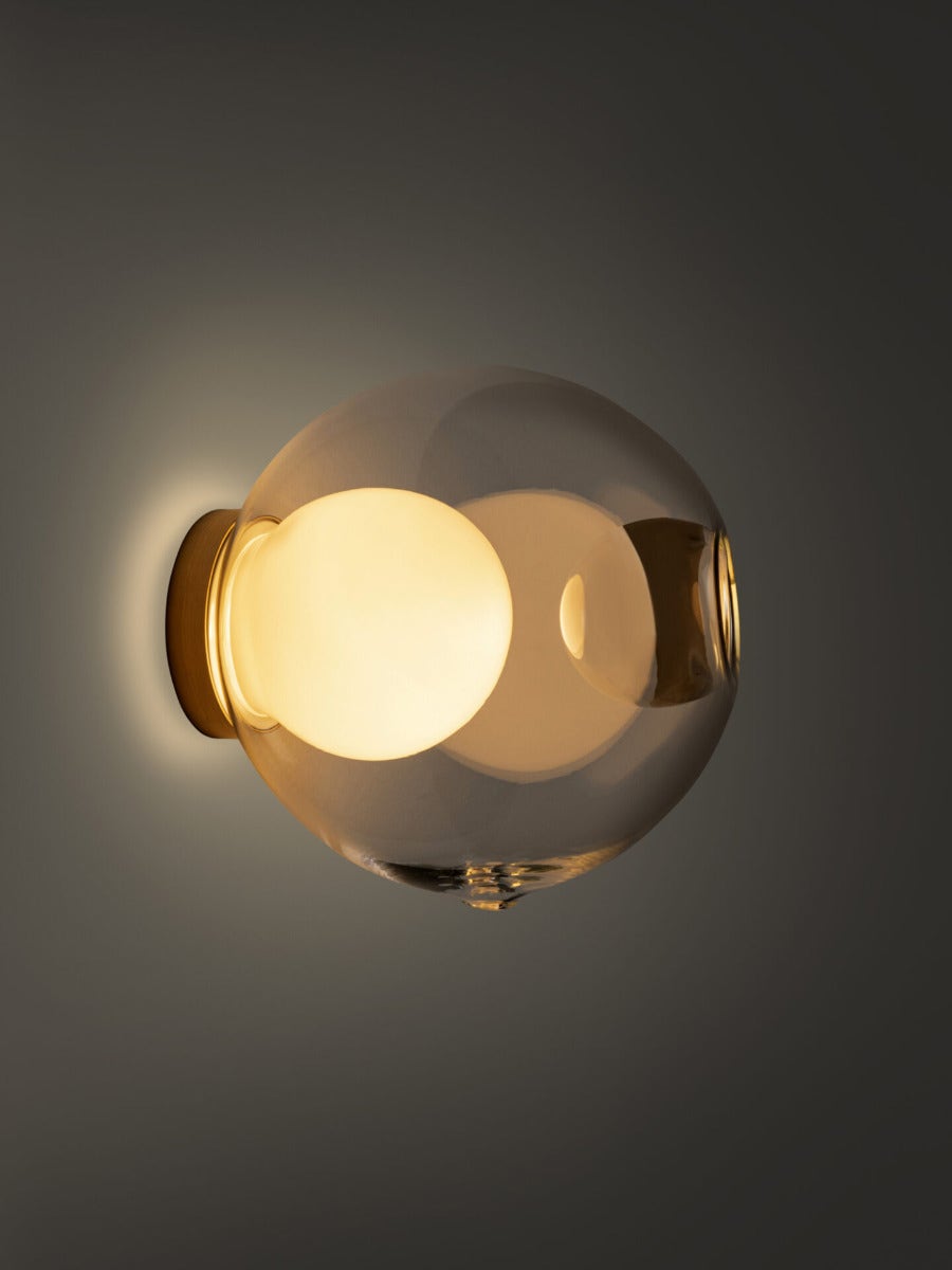 Bocci 28s Brass Wall/Ceiling Light