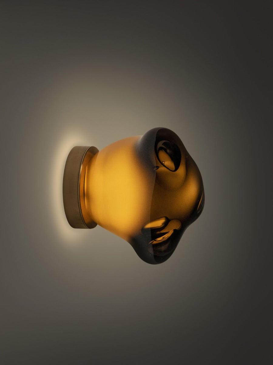 Bocci 57s Brass Wall/Ceiling Light