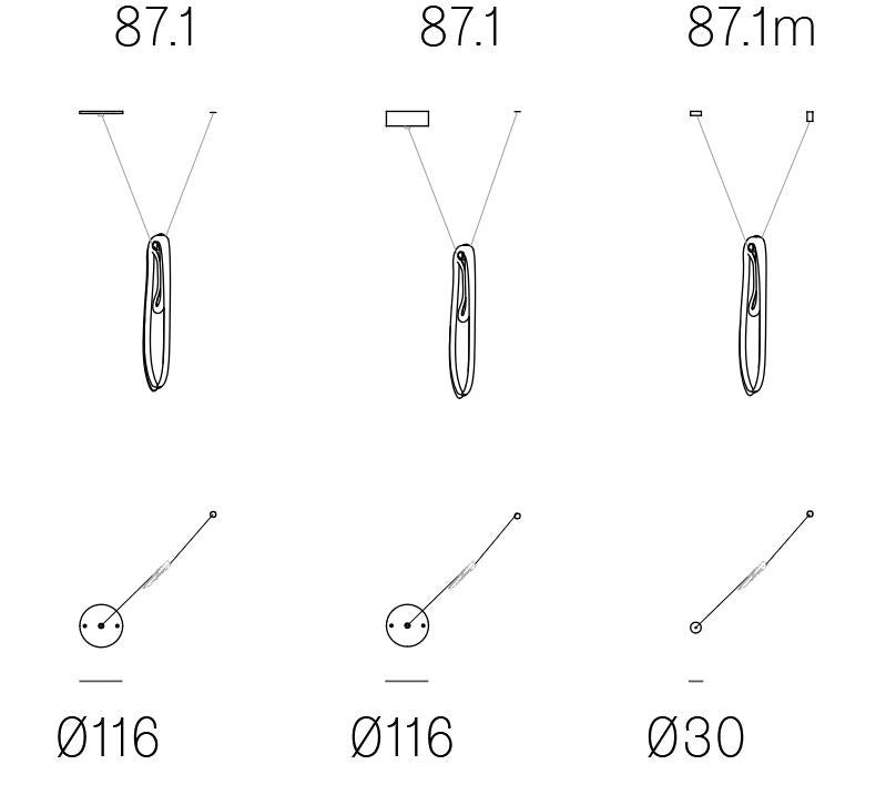 Bocci 87.1 Single Pendant Light