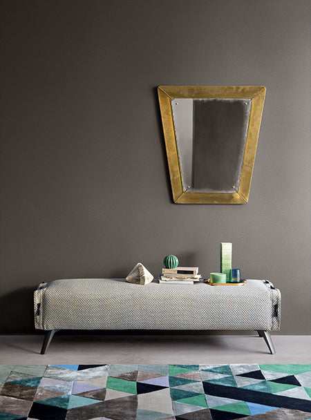 Cuff bench and pouf