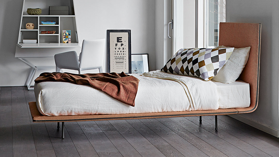 Thin single bed