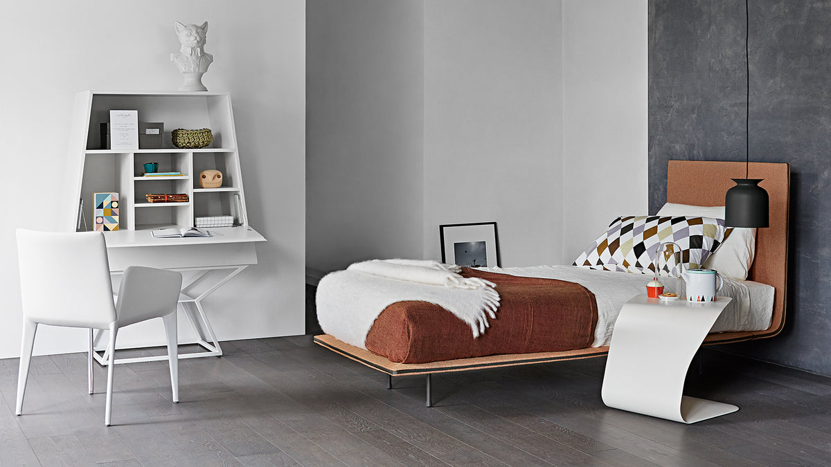 Thin single bed