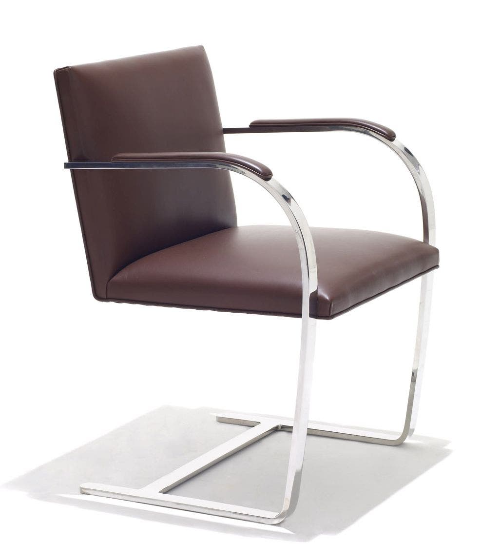 Knoll Ludwig Mies Van Der Rohe - Flat Bar Brno Chair