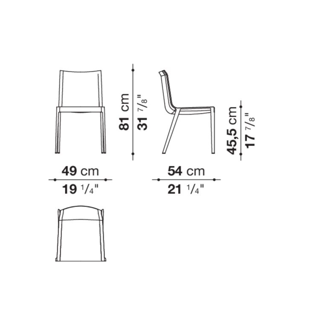 Chaise de salle à manger Charlotte - Expédition rapide