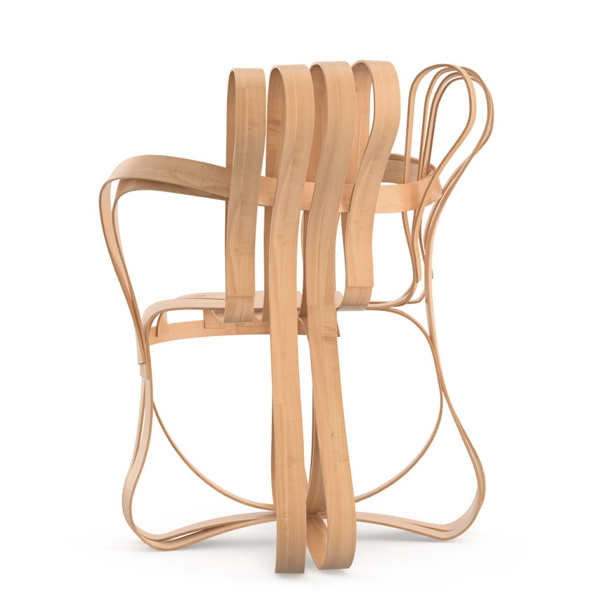 Knoll Frank Gehry - Cross Check Arm Chair