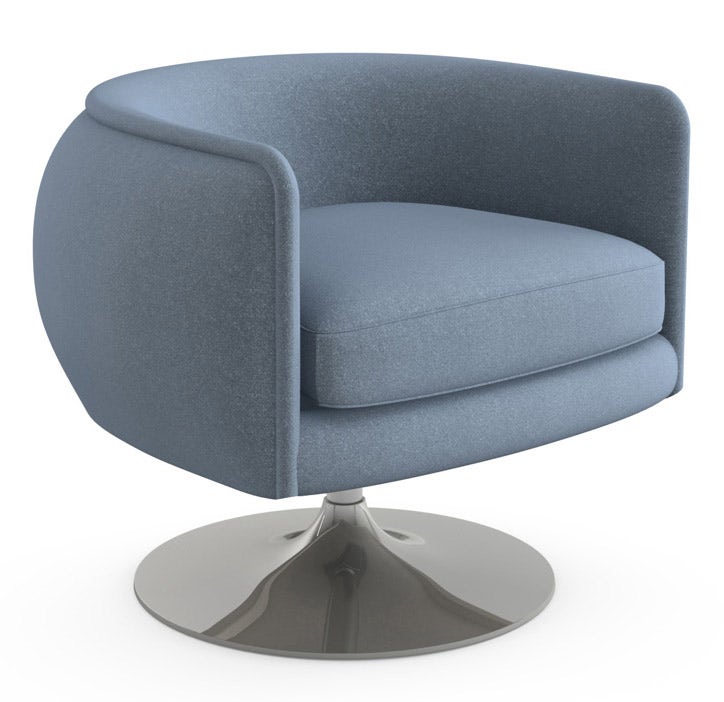 Knoll Joseph Paul D'Urso - Swivel Lounge Chair