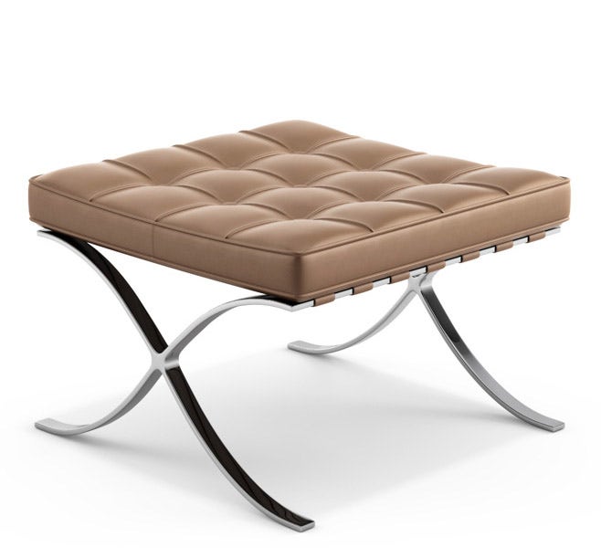 Knoll Ludwig Mies Van Der Rohe - Barcelona® Relaxed Stool