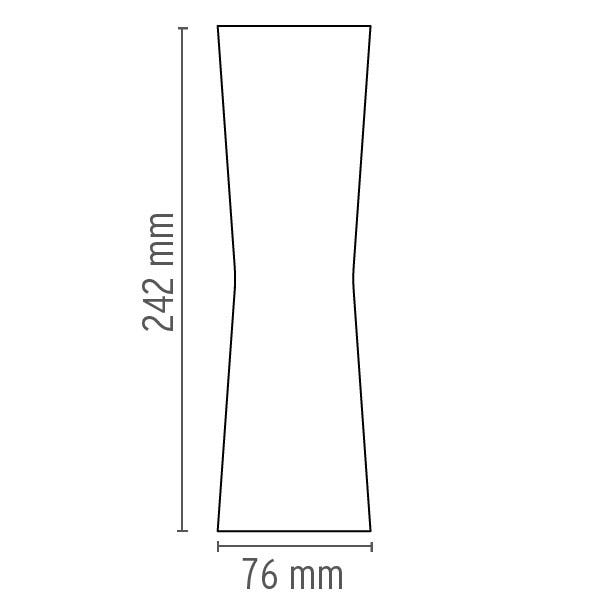 Flos Clessidra Outdoor Wall/Ceiling Lamp