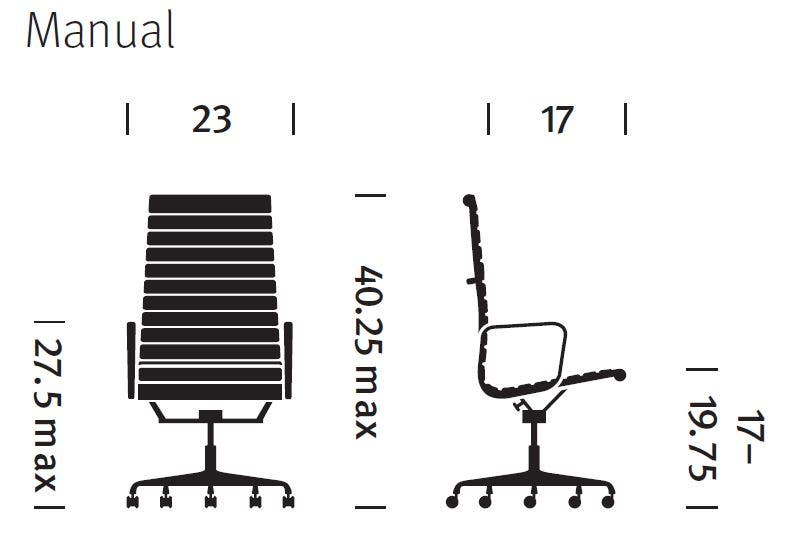 Herman Miller Eames® Aluminum Group Executive Chair