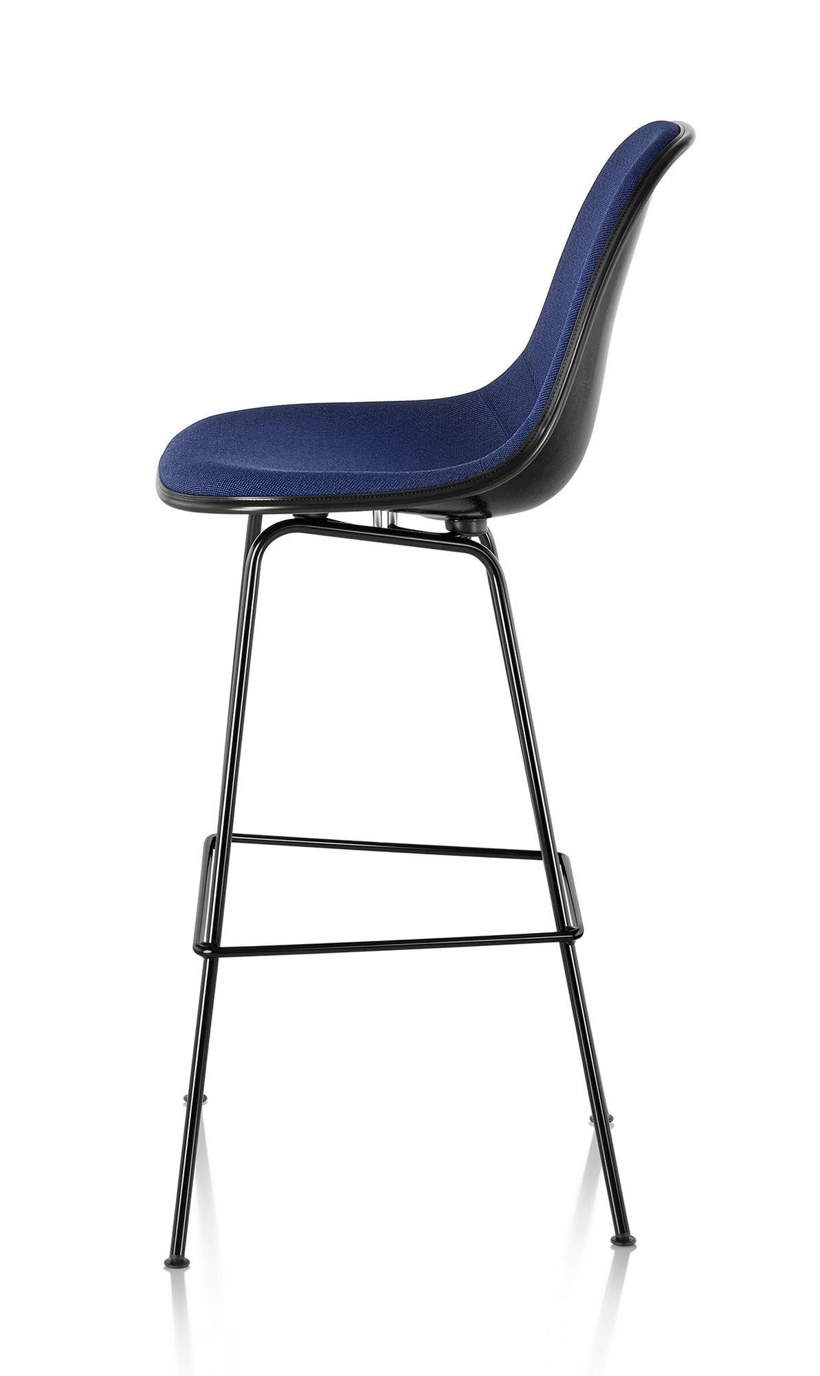 Herman Miller Eames® Molded Fiberglass Stool - Upholstered (On Production Hold)