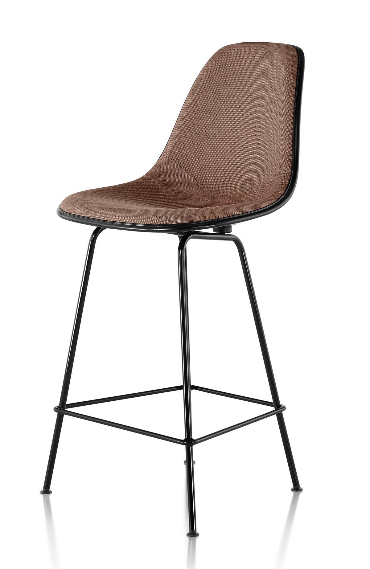 Herman Miller Eames® Molded Fiberglass Stool - Upholstered (On Production Hold)