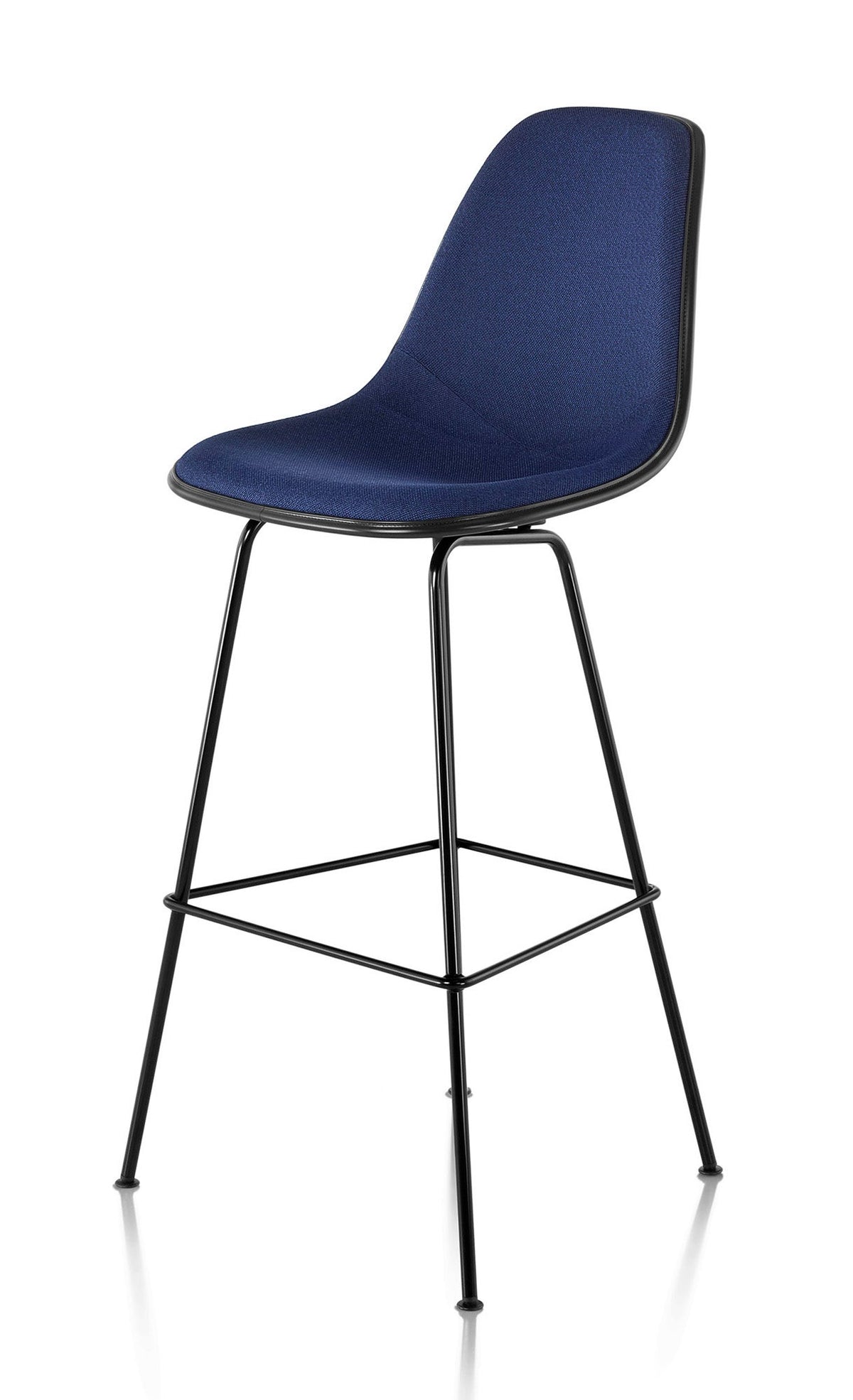 Herman Miller Eames® Molded Fiberglass Stool - Upholstered (On Production Hold)