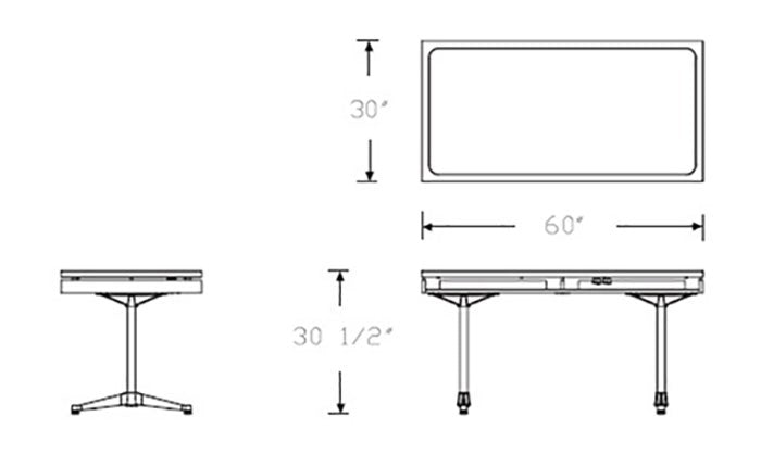Herman Miller Eames® 2500 Series Executive Desk