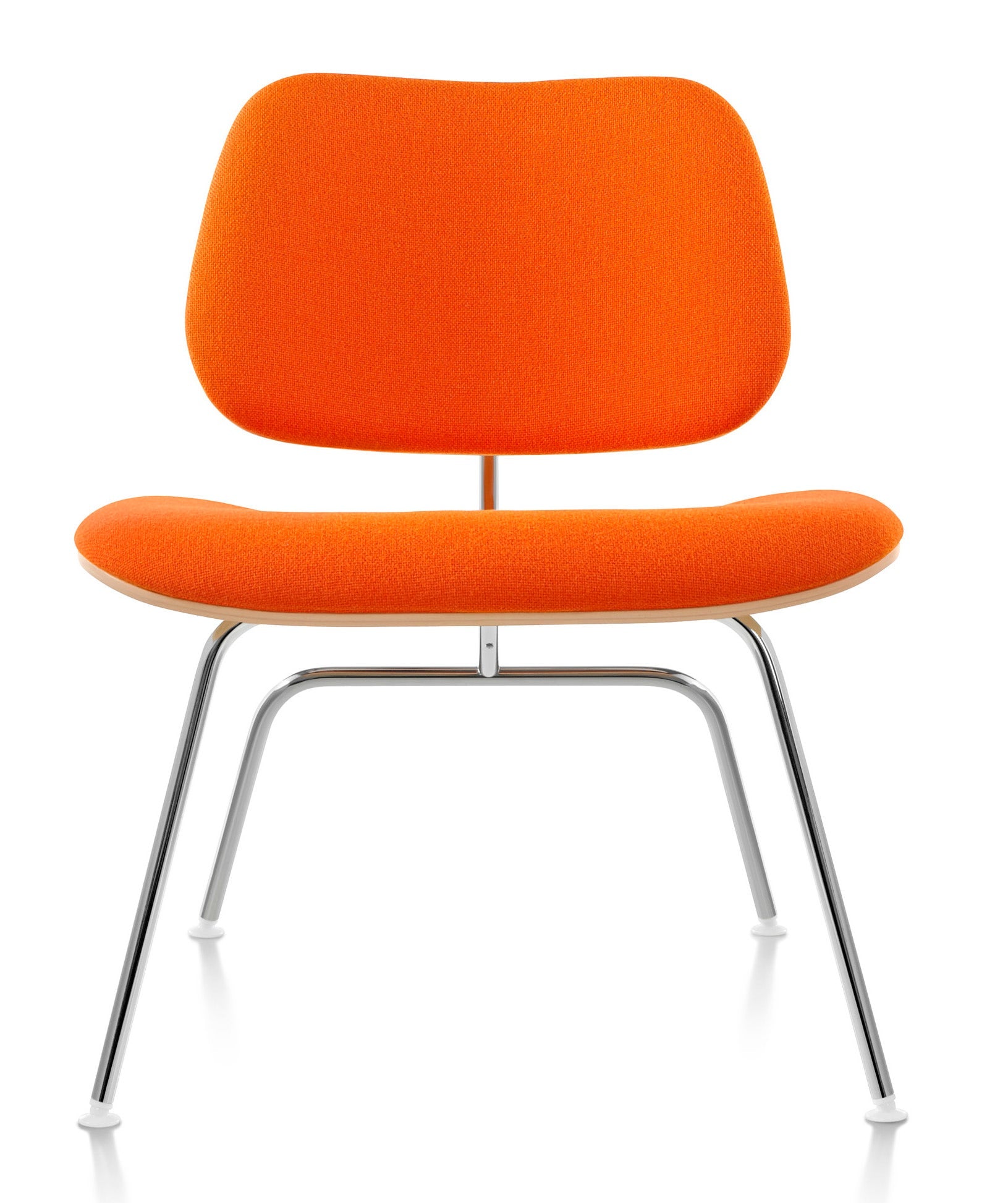 Herman Miller Eames® Molded Plywood Upholstered Lounge Chair - Metal Legs (LCM)